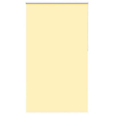 Vidaxl rolgordijn verduisterend 135x210 cm stofbreedte 131,6 cm geel