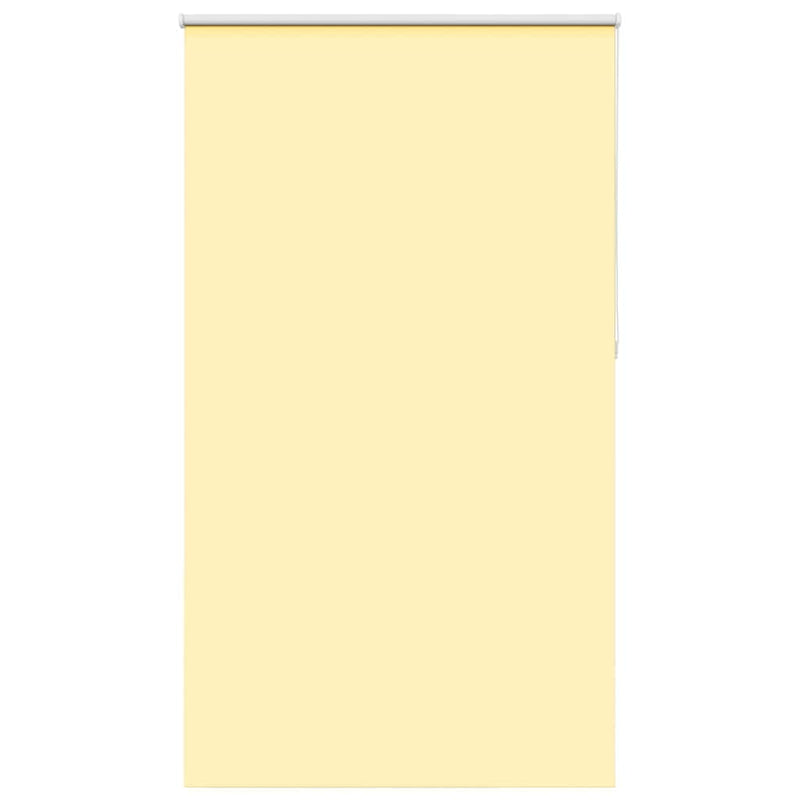 Vidaxx estor enrollable opaco 135x210 cm ancho de tela 131,6 cm amarillo