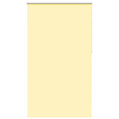 Vidaxl rolgordijn verduisterend 140x210 cm stofbreedte 136,6 cm geel
