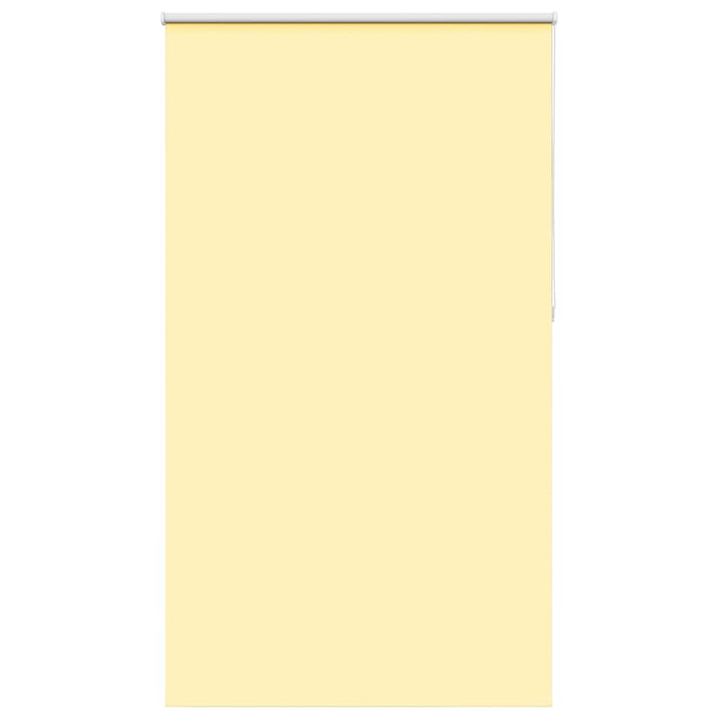 Vidaxx estor enrollable opaco 140x210 cm ancho de tela 136,6 cm amarillo
