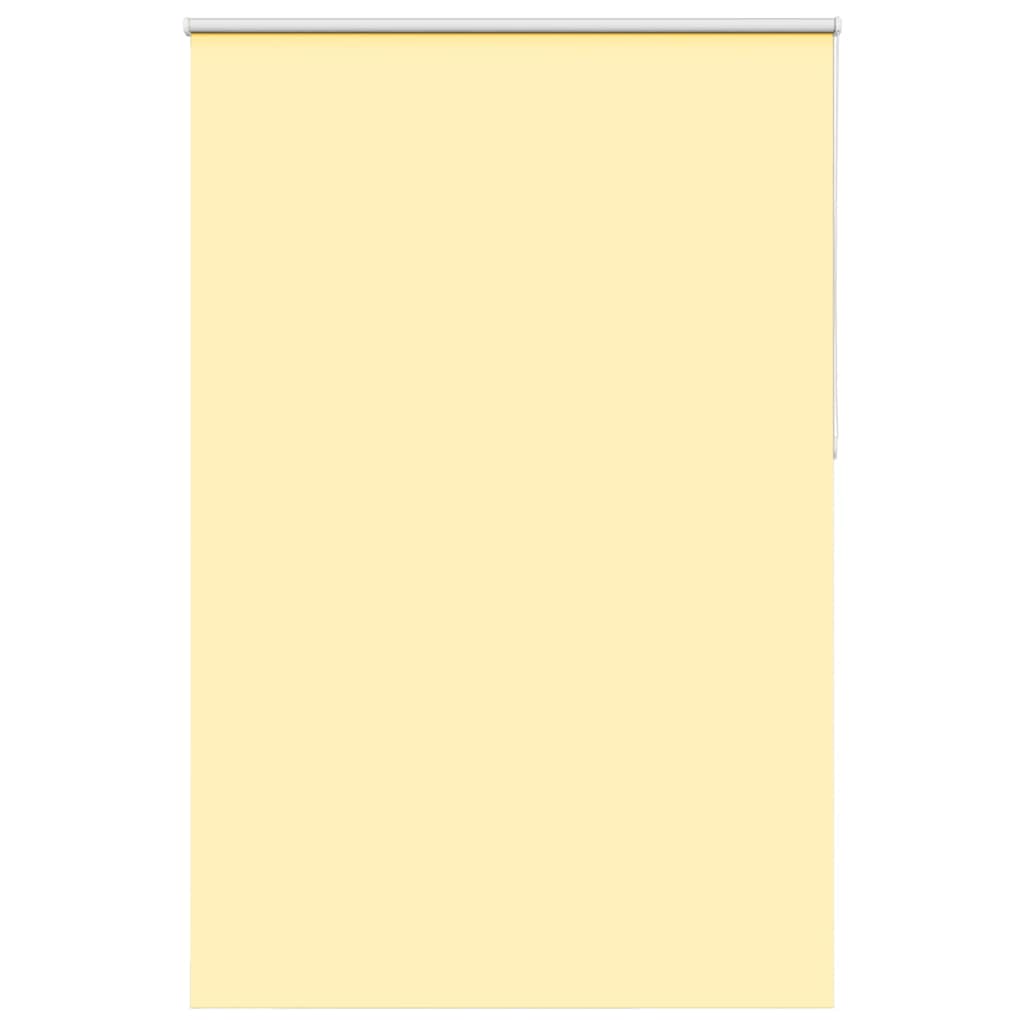 Vidaxx estor enrollable opaco 145x210 cm ancho de tela 141,6 cm amarillo
