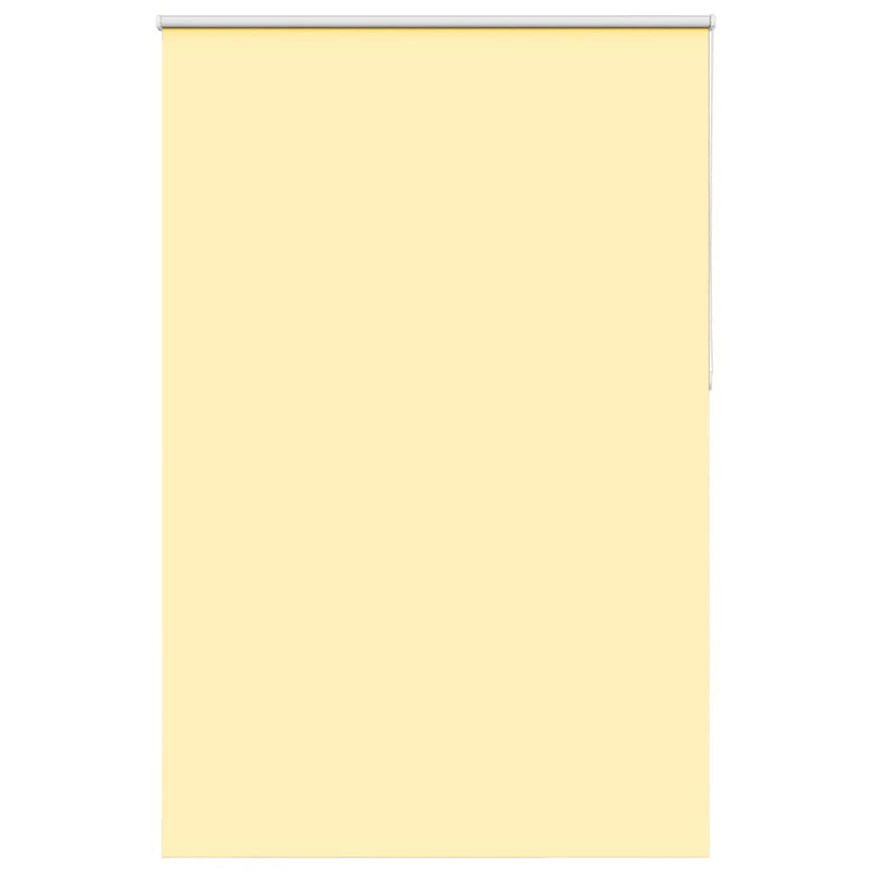 Vidaxx estor enrollable opaco 145x210 cm ancho de tela 141,6 cm amarillo