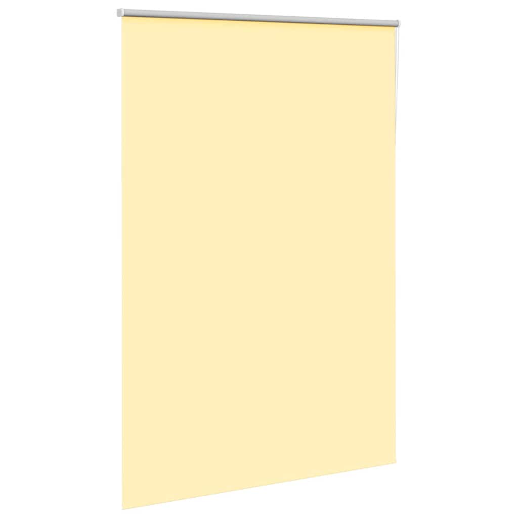 Vidaxx estor enrollable opaco 150x210 cm ancho de tela 146,6 cm amarillo