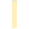 Vidaxx estor enrollable opaco 50x230 cm, ancho de tela 45,7 cm amarillo