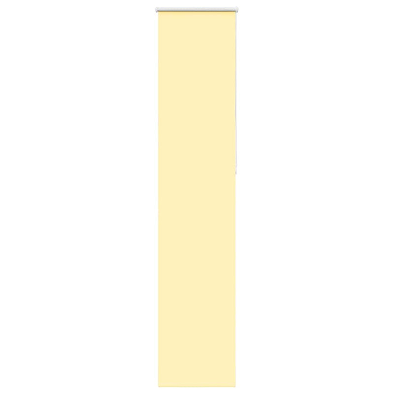 Vidaxx estor enrollable opaco 60x230 cm, ancho de tela 55,7 cm amarillo