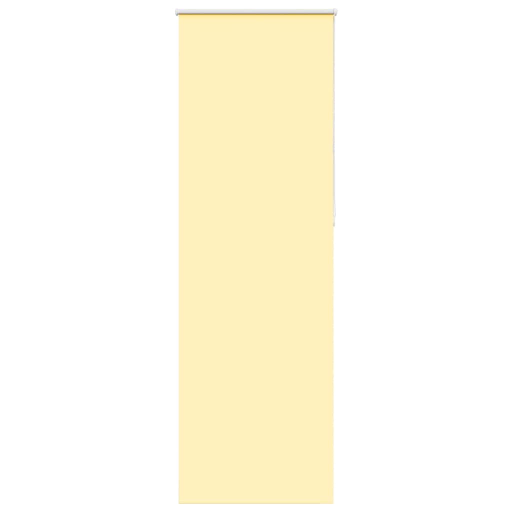 Tenda a rullo oscurante Vidaxx 85x230 cm, larghezza telo 80,7 cm giallo
