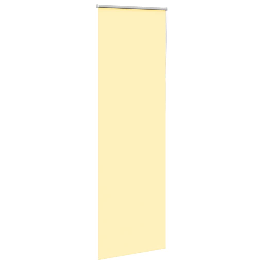 Tenda a rullo oscurante Vidaxx 85x230 cm, larghezza telo 80,7 cm giallo