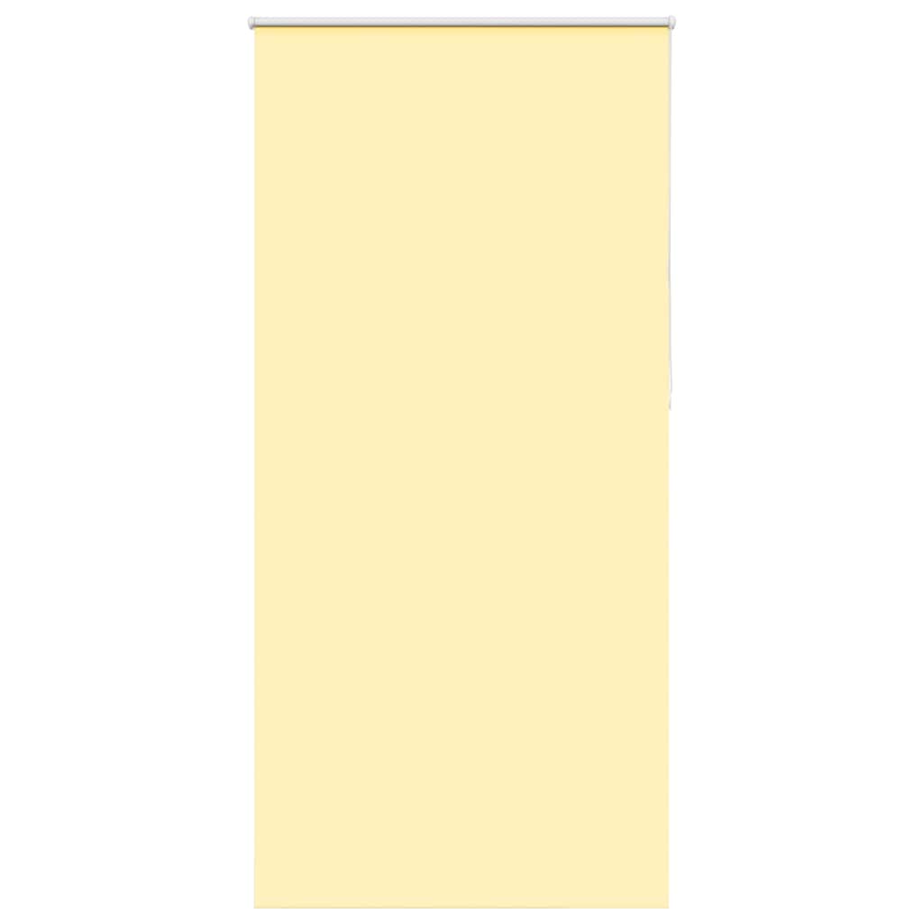 VidaXL estor enrollable 95x230 cm tejido opaco ancho 90,7 cm amarillo