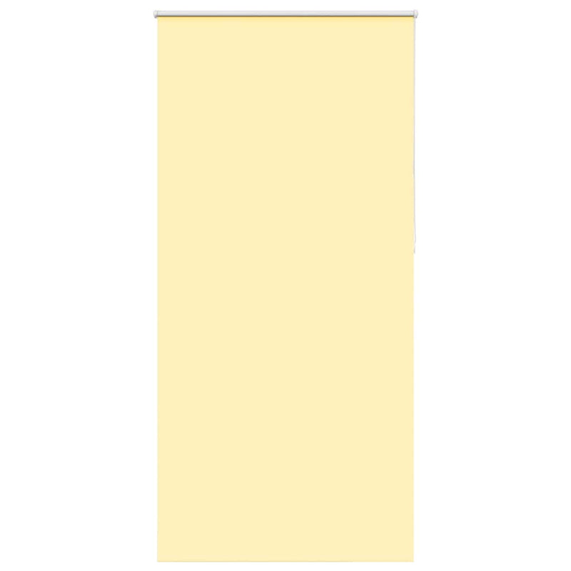 VidaXL estor enrollable 95x230 cm tejido opaco ancho 90,7 cm amarillo