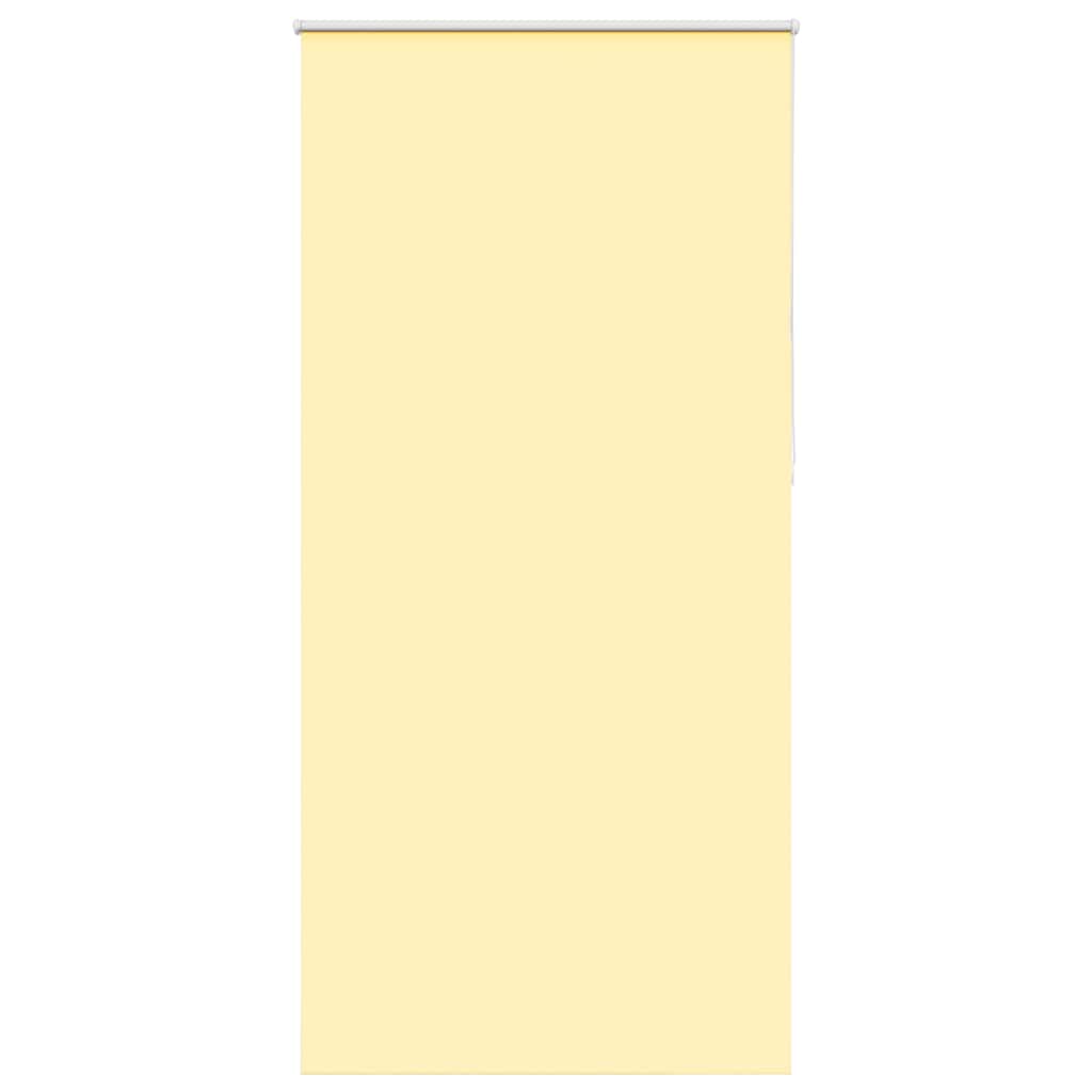 Tenda a rullo VidaXL 115x230 cm tessuto oscurante larghezza 110,7 cm giallo