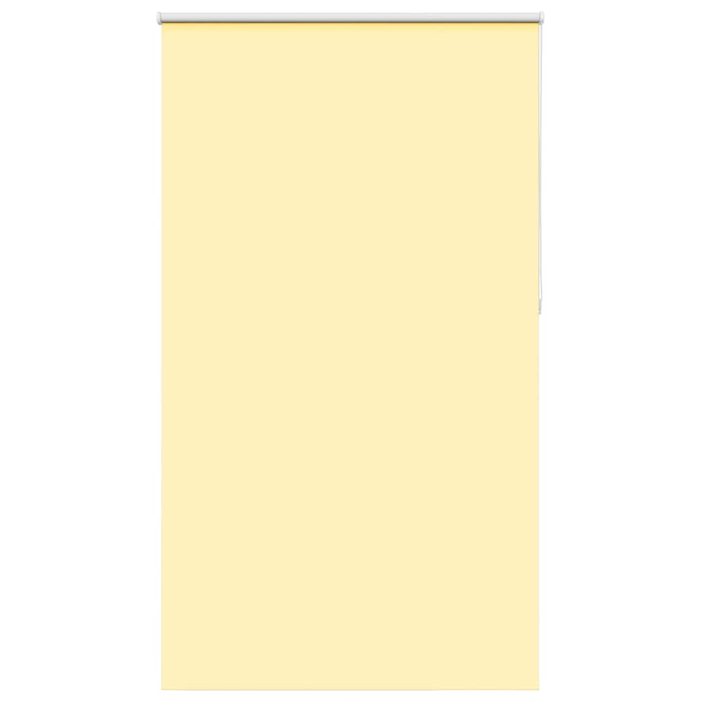 VidaXL estor enrollable 120x230 cm tejido opaco ancho 116,6 cm amarillo