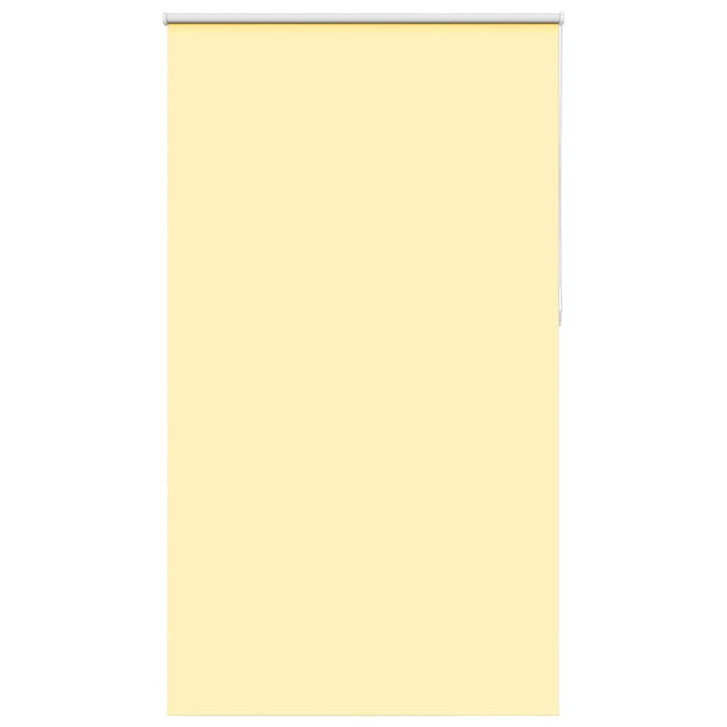 VidaXL estor enrollable 120x230 cm tejido opaco ancho 116,6 cm amarillo