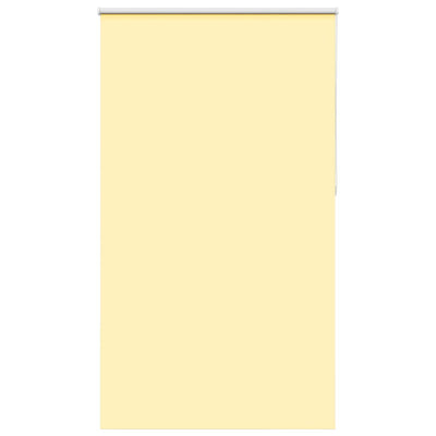 Vidaxl rolgordijn 125x230 cm verduisterend stofbreedte 121,6 cm geel