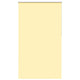 Vidaxx estor enrollable opaco 130x230 cm ancho de tela 126,6 cm amarillo