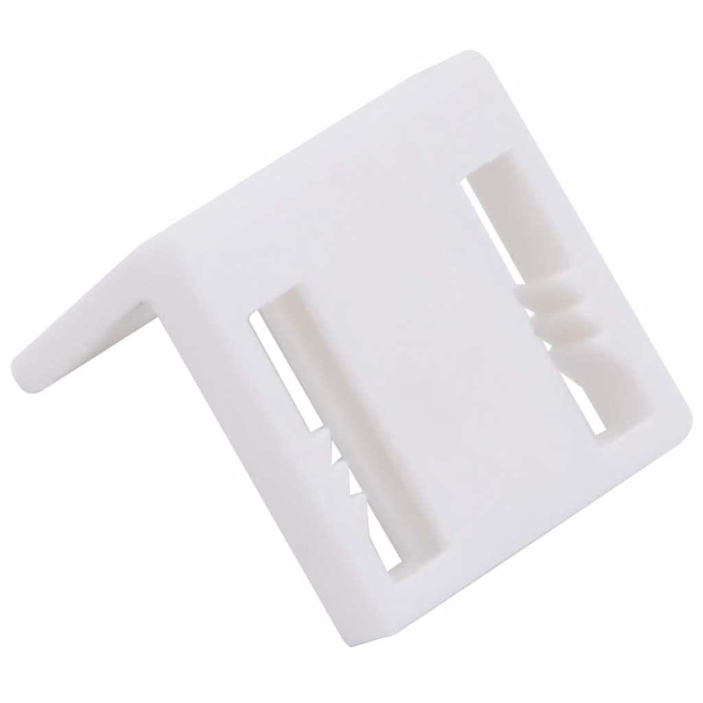VidaXL herraje para estor enrollable de 19 piezas 18 mm