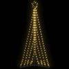 Vidaxl Led Árbol de Navidad 339 LED White White 182 cm