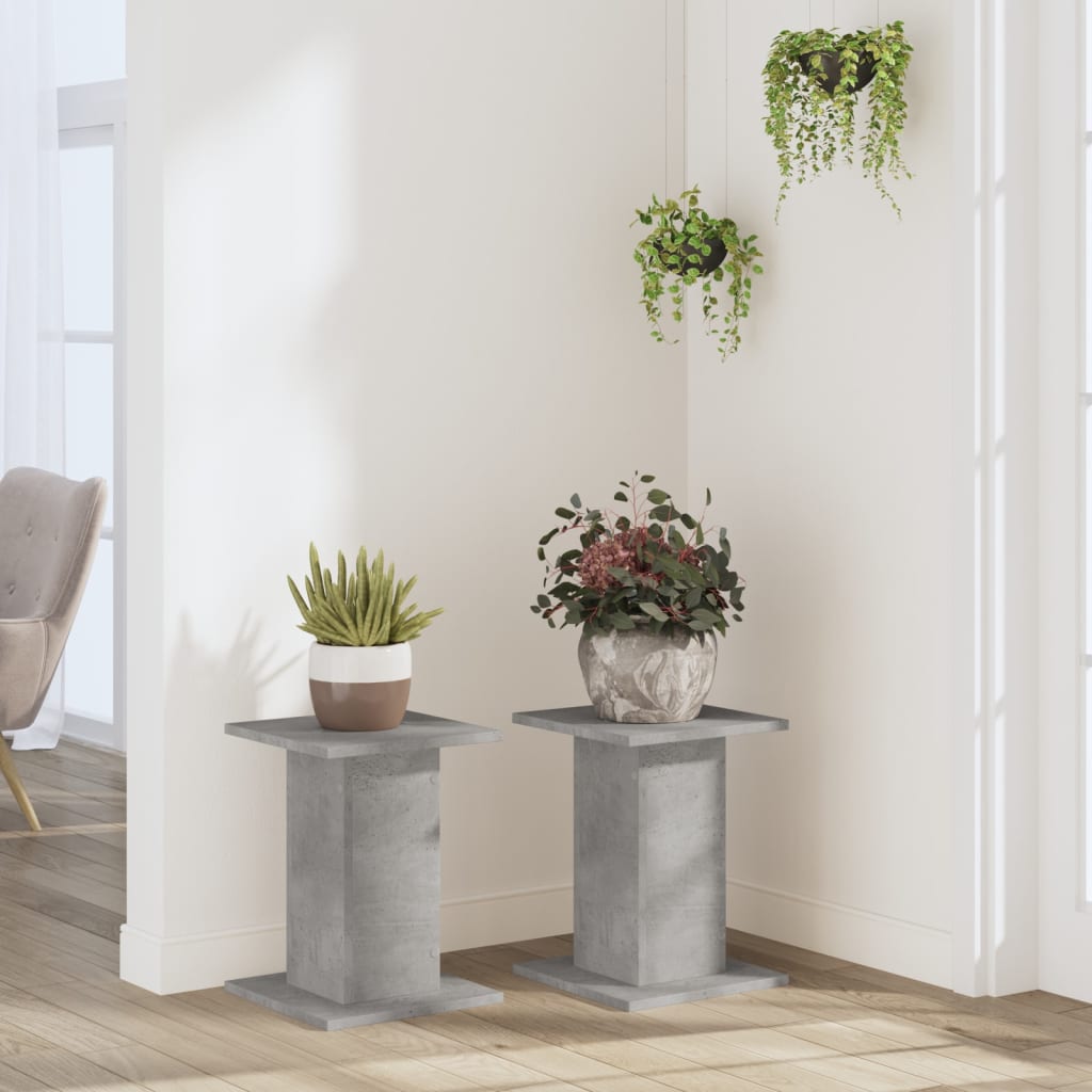 Standard di impianti Vidaxl 2 PC 30x30x40 cm Prezzo in legno trasformato