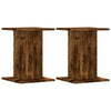 Supporti per piante Vidaxx 2 pz 30x30x40 cm in legno lavorato rovere affumicato