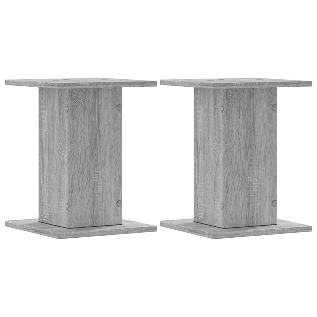 Estándares de plantas Vidaxl 2 PCS 30X30X40 cm de madera procesada Sonoma