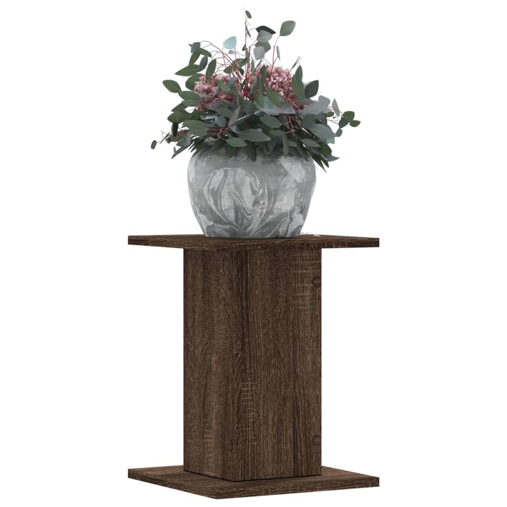 Supporti per piante Vidaxx 2 pezzi 30x30x40 cm in multistrato rovere marrone
