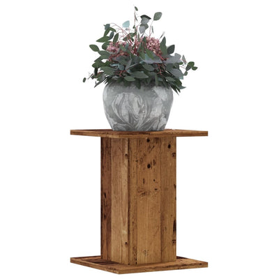 Supporti per piante Vidaxx 2 pz 30x30x40 cm in legno trattato, color legno vecchio