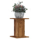Vidaxx maceteros 2 uds 30x30x40 cm madera tratada color madera vieja