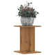 Vidaxx maceteros 2 piezas 30x30x40 cm madera artesanal roble