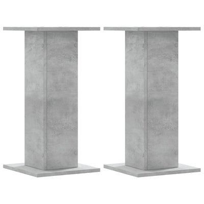 Vidaxl Planting Stands 2 PCS 30x30x60 cm Prezzo di calcestruzzo in legno elaborato