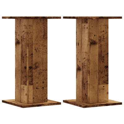 Supporti per piante Vidaxx 2 pz 30x30x60 cm in legno trattato, color legno vecchio