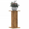 Supporti per piante Vidaxx 2 pz 30x30x60 cm in legno di rovere artigianale