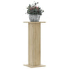 Estándares de plantas Vidaxl 2 PCS 30X30X80 CM Madera procesada Sonoma Oak