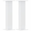 Vidaxl plantenstandaards 2 st 30x30x95 cm bewerkt hout wit