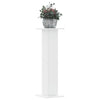Standard di pianta Vidaxl 2 PC 30x30x95 cm Bianco in legno