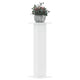Vidaxl plantenstandaards 2 st 30x30x95 cm bewerkt hout wit