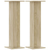 Estándares de plantas Vidaxl 2 PCS 30X30X95 CM Madera procesada Sonoma Oak