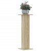 Estándares de plantas Vidaxl 2 PCS 30X30X95 CM Madera procesada Sonoma Oak