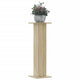 Estándares de plantas Vidaxl 2 PCS 30X30X95 CM Madera procesada Sonoma Oak
