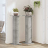 Standard di impianti Vidaxl 2 PC 30x30x95 cm Prezzo in legno elaborato