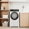 Vidaxl Washing MachineverHoger con cajón blanco