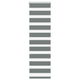Vidaxl zebra rullo cieco 45x100 cm di larghezza di polvere 40,9 cm grigio scuro