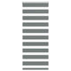 Vidaxl Zebra Roller Blind 55x100 cm Larghezza polvere 50,9 cm Grigio scuro