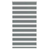 Vidaxl zebra rolgordijn 70x100 cm stofbreedte 65,9 cm donkergrijs