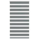Vidaxl zebra rullo cieco 75x150 cm Larghezza tessuto 70,9 cm grigio scuro