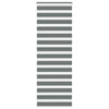 Vidaxl Zebra Roller Blind 80x200 cm de ancho de polvo de 75.9 cm de gris oscuro
