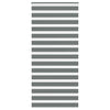 Vidaxl zebra rolgordijn 95x200 cm stofbreedte 90,9 cm donkergrijs