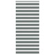 VidaXL estor enrollable cebra 100x200 cm tela ancho 95,9 cm gris oscuro