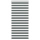 Vidaxl zebra rullo cieco 110x200 cm Larghezza tessuto 105,9 cm grigio scuro