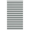 Vidaxl Zebra Roller Blind 120x200 CM Fabric Ancho 115.9 cm de color gris oscuro