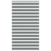 Vidaxl Zebra Roller Blind 125x200 CM Fabric Ancho 120.9 cm de color gris oscuro