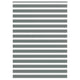 Vidaxl zebra rullo cieco 165x200 cm Larghezza tessuto 160,9 cm grigio scuro